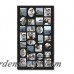 AdecoTrading 29 Opening Decorative Wood Photo Collage Wall Hanging Picture Frame ADEC1285